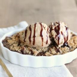 Schokoladenauflauf 2 Schoko-Cobbler – ein unglaublich dekadentes & köstliches Dessert!