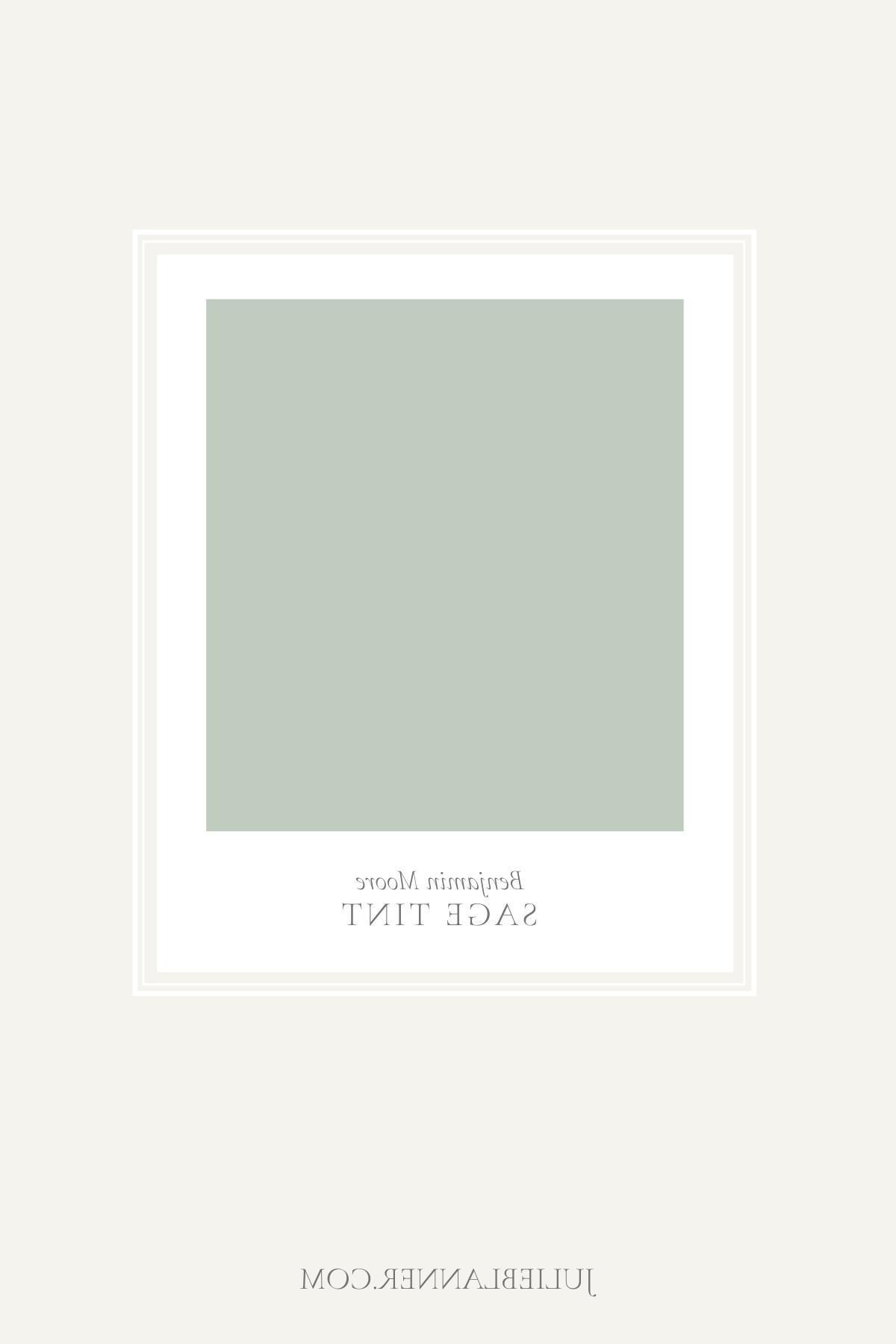 Salbeigrüne Farben 9 Eine Farbkarte von Benjamin Moore Sage Tint von www.iguhe.com