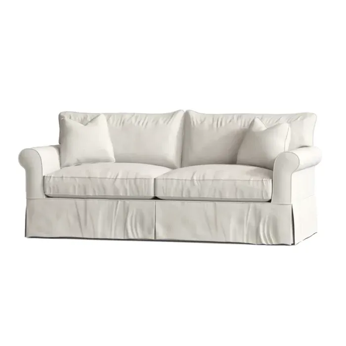 Abnehmbare Schonbezüge für Sofas 10 Rollarm-Hussofa