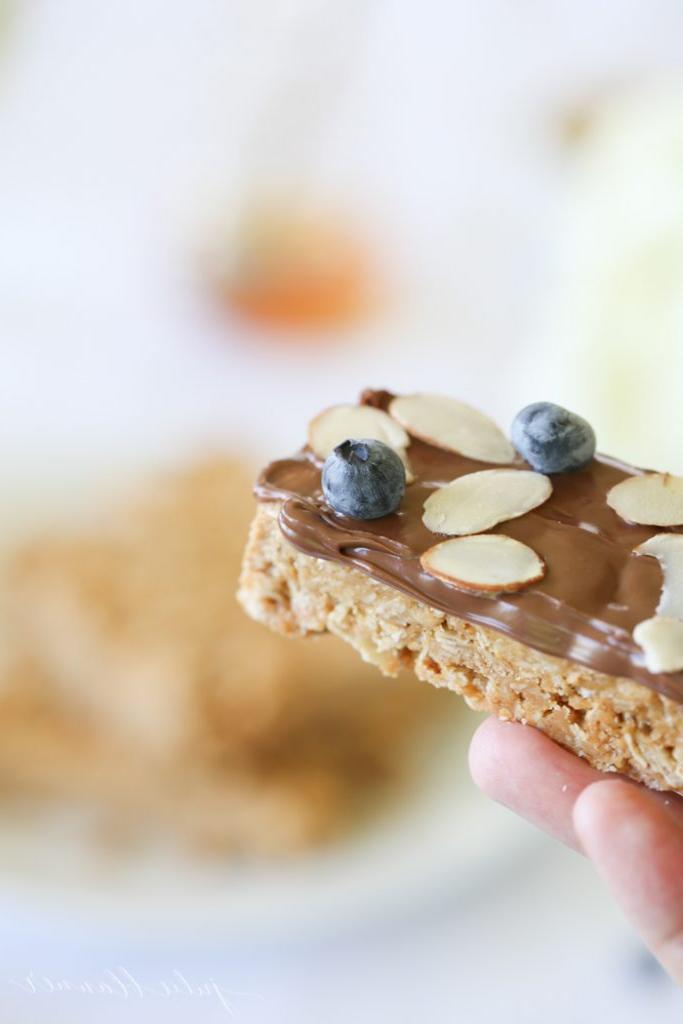 Müsliriegel ohne Backen 6 5 Minuten Granola Riegel ohne Backen mit nur 4 Zutaten!