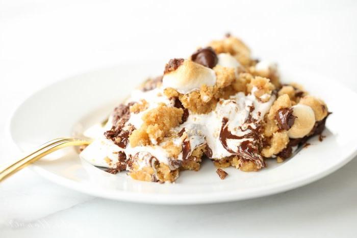 Erdnussbutter S'mores Torte Rezept 10 Unverschämt gutes Erdnussbutter S'mores Kuchen Dessert