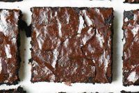Decadent Valrhona Fudge Brownies