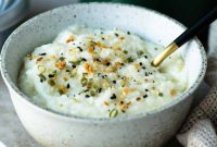 Creamy Everything Bagel Grits