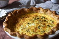 Sun-Kissed Tomato Feta Leek Quiche