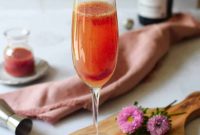 Refreshing Plum Bellini