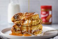 Decadent Biscoff Stuffed French Toast
