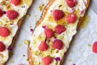 Bright Lemon Raspberry Ricotta Toast