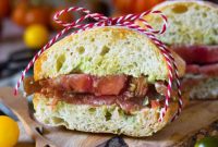 Sun-Kissed Heirloom Tomato & Pesto Aioli Sandwich