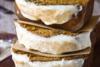 Warm Spiced Pumpkin Bread with Maple Cream Cheese Frosting