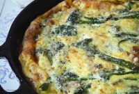 Ultimate Broccolini Bacon Parmesan Frittata