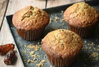 Toffee-Kissed Date Muffins
