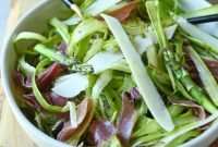 Delicate Asparagus & Prosciutto Salad
