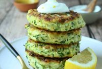 Crispy Zucchini Parmesan Fritters