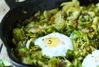 Crispy Sprout Skillet