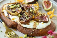 Sweet and Savory Balsamic Fig Toast