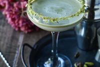 Velvet White Chocolate Pistachio Martini