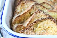 Decadent Baked Brioche French Toast