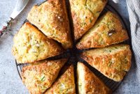 Savory Smoked Gouda and Chive Scones