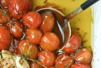 Cherry Tomato Confit with Garlic and Thyme