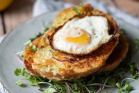 Parmesan, Lemon and Herb Savory French Toast